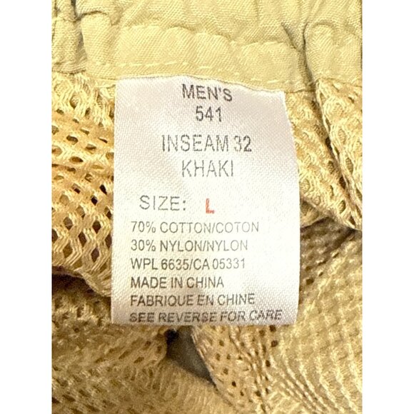 Woolrich Men's Pants Tactical Cargo Khaki Pockets Hiking Outdoor Size Large - Picture 11 of 12